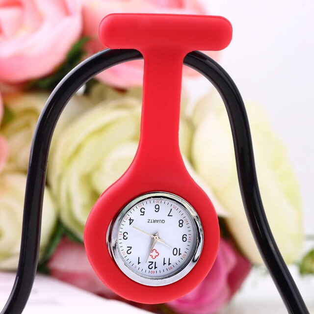 Mini Portable Silicone Doctor Nurses Pocket Fob Watch