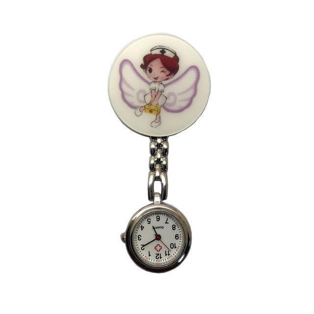 Pocket Clip-on Fob Brooch Pendant Hanging watch
