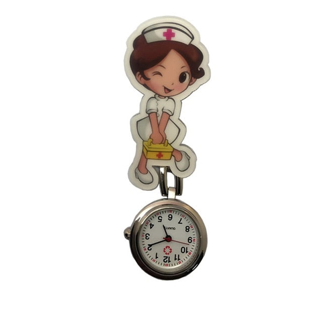 Pocket Clip-on Fob Brooch Pendant Hanging watch