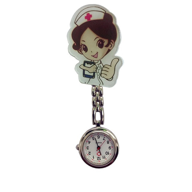 Pocket Clip-on Fob Brooch Pendant Hanging watch