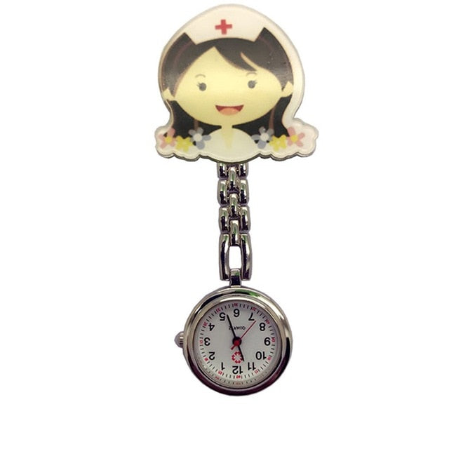 Pocket Clip-on Fob Brooch Pendant Hanging watch